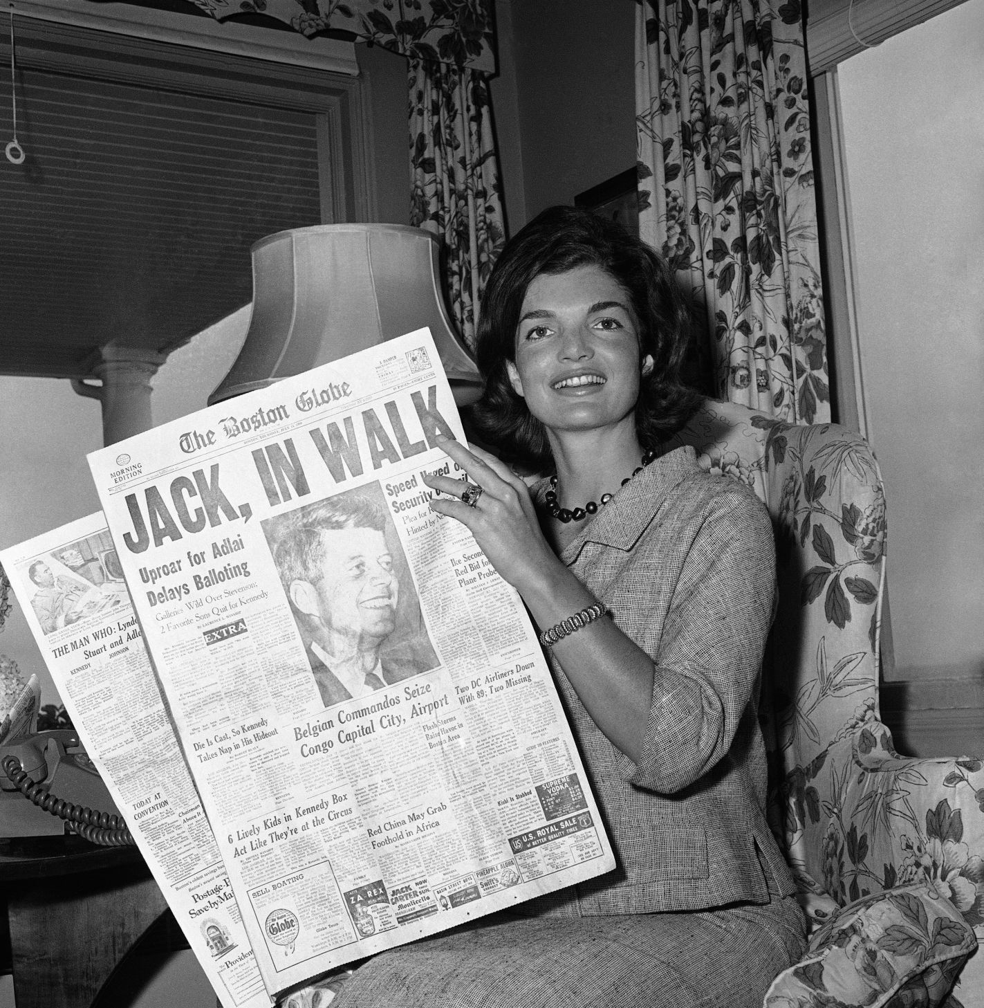 1960: Jacqueline Kennedy